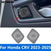 Interior Accessories For Honda CR-V CRV  2024 2025 Stainless Rear Door Audio Speaker Cover Trim High Pitch Horn Cover Trim