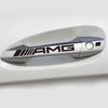 Autocollant de Voiture 4 Pièces KK Protection de Poignée de Porte Insigne Essuie-Glace pour Mercedes Benz Classe A B R G AMG GLK GLA CLA SL ML GL