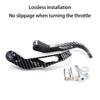 Aluminum Motorcycle Handguard Brake Lever Protector Anti Slip Design For Improved Braking Performances Injury Prevention