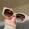 Vintage Cat Eye Sunglasses Women Luxury Punk Sexy Big Frame Pink Shades UV400 Designer Brand