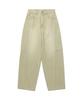 WACKY WILLY Women'S Balloon Fit Denim Pants Khaki