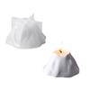 Multi Purpose Snow Mountain Scented Candle Silicone Mold Perfect For Creative DIY Projects And Stress Relief Activities