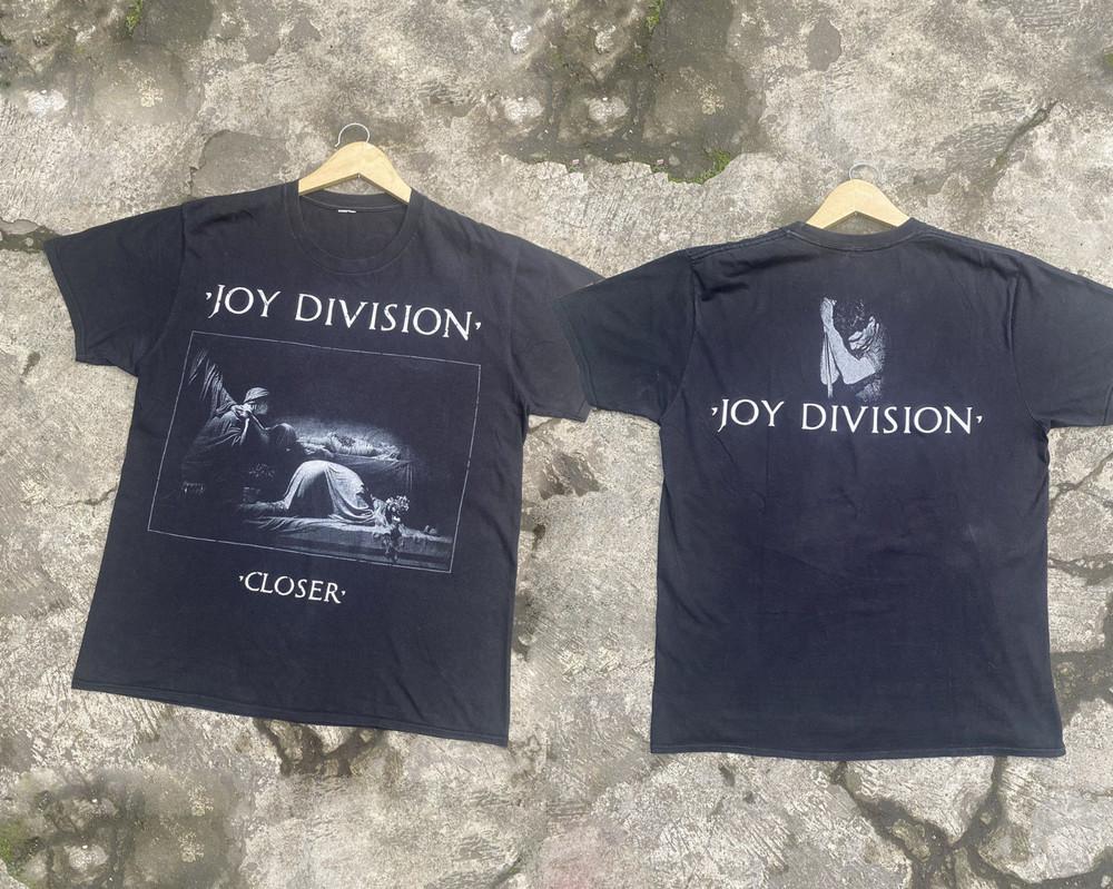 Винтажная футболка Joy Division с двусторонним принтом Joy Division Closer Унисекс XXL
