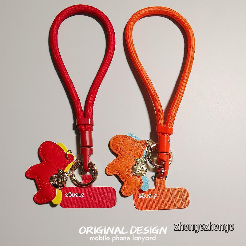 Premium Rotating Buckle Phone Lanyard: Short, Stylish, Adjustable Wrist Strap for Outdoor Use
