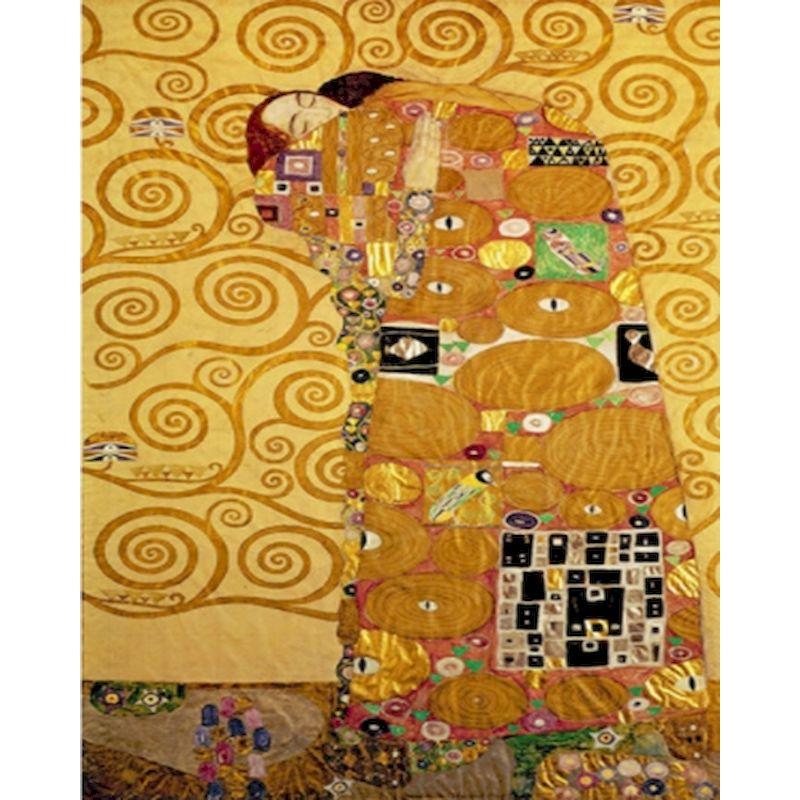 Diamant-Malerei-Set, komplett, rund, Strass-Mosaik, Klimt, 5D-Diamant-Stickerei, Landschaft, Kreuzstich, Heimdekoration