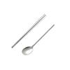 Korean Stainless Steel Flat Chopsticks (Pair)