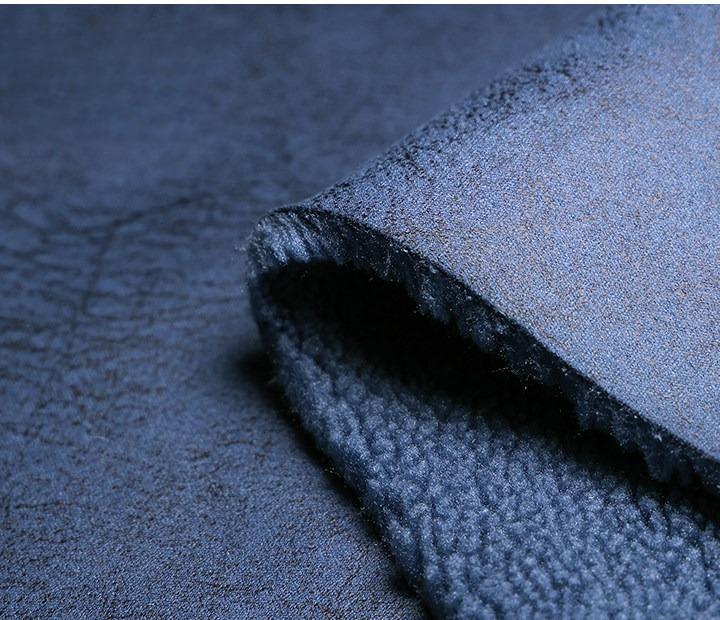 Suede Velvet Composite Lamb Wool Fabric Winter Thickening Warm for Diy Sewing Clothing  Wholesale Cloth