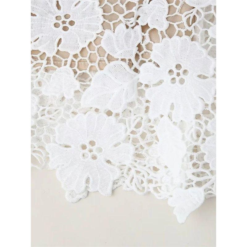 Lace Mesh Solid Color Suspender Long Skirt Lace Mesh Sling Long Dress