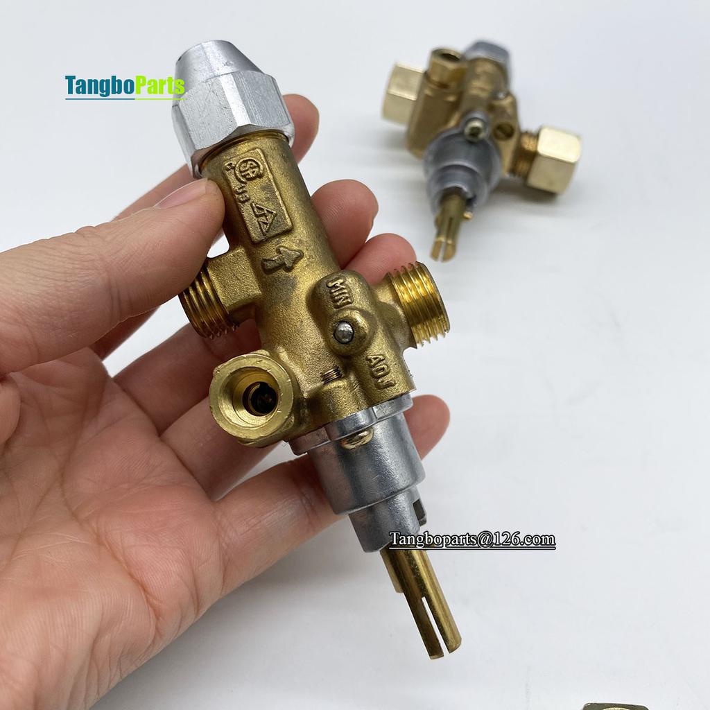 Commercial Cooker Copper LPG NG Gas Control Valve For MARENO PEL21S CE0085 AQ0608 Gas Stove Burner Cooker Replacement