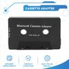 Universal Cassette Bluetooth 5.0 Audio Car Tape Aux Stereo Adapter with Mic for Phone MP3 AUX Cable CD PlayerABGI