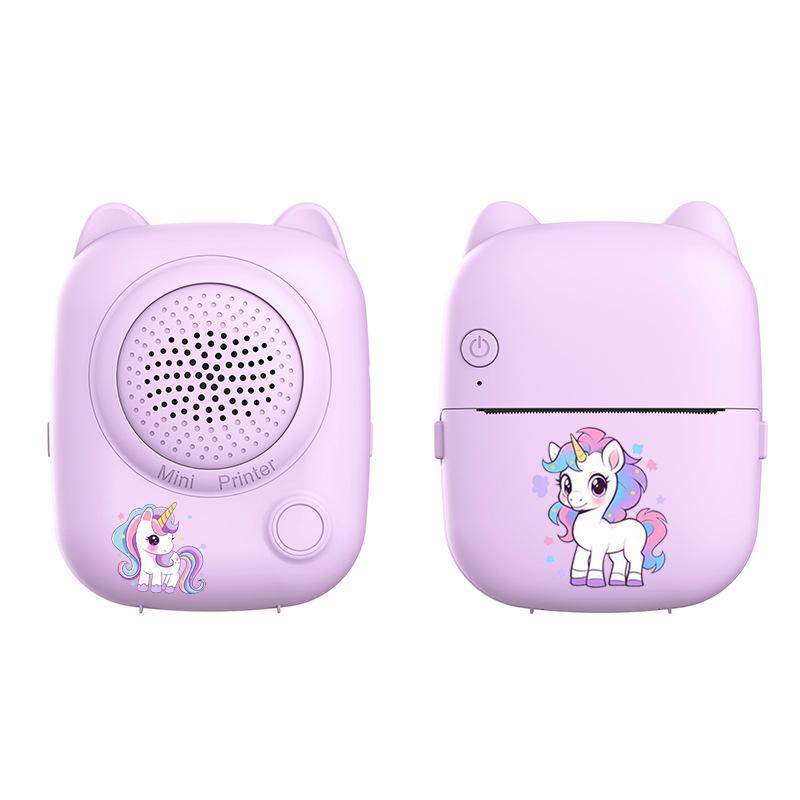 AI Voice Print Mini Wireless Photo Printer - Portable & Mobile Connectable
