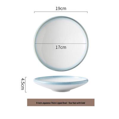 ZISIZ Western Style Dinner Plate