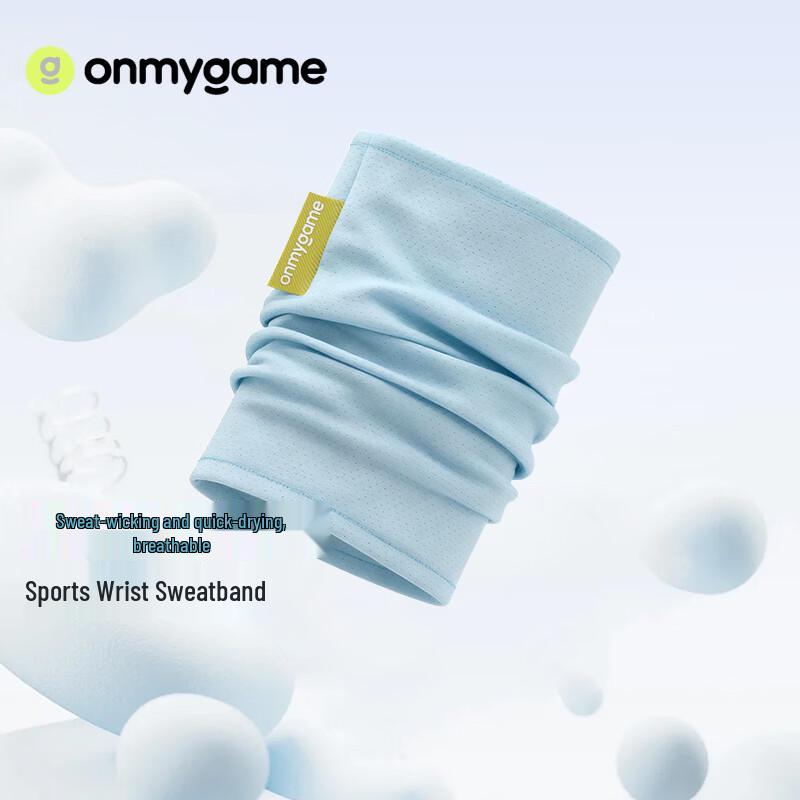 onmygame Kids  Breathable Sports Wrist Sweatband One Size
