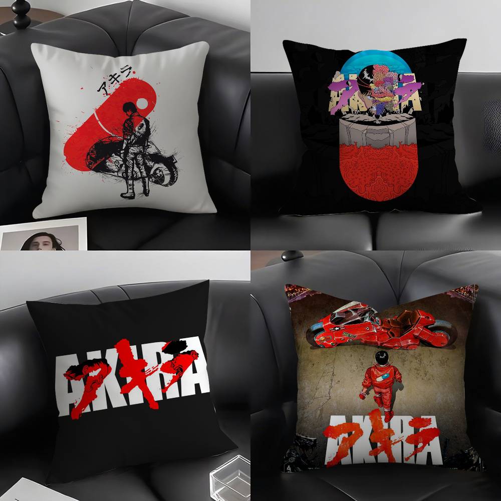 Anime Manga A-Akira Pillow Case Sofa Short Plush Double-sided HD Printing Room Home Office Gift Cushion Cover