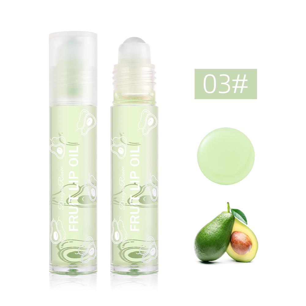 Roll-on Fruit Lip Oil Moisturizing Transparent Lip Gloss