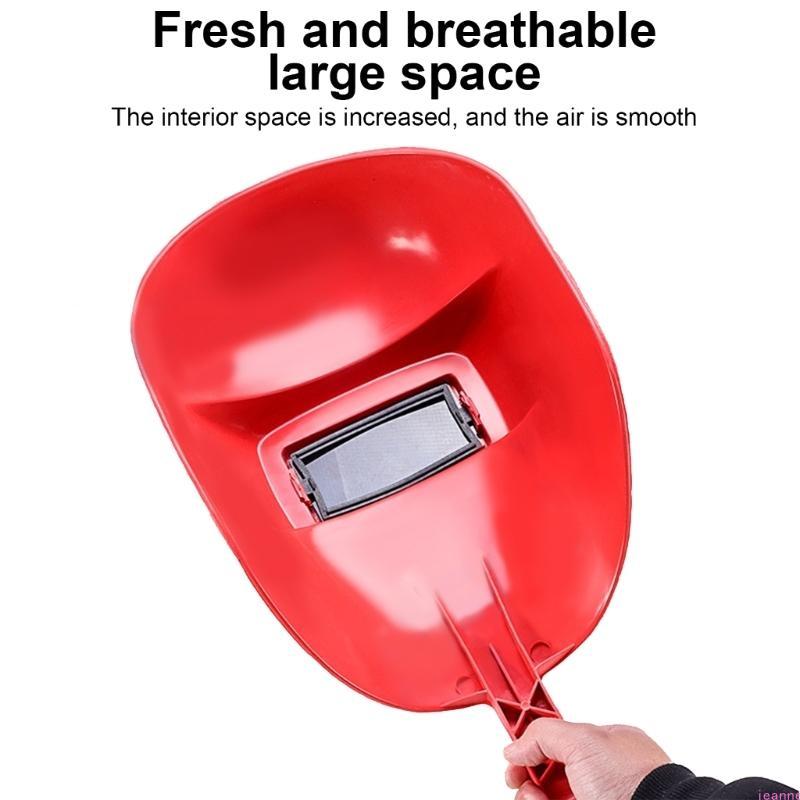 Reliable Weldings Cover with Easy Grip Handle Weldings Mask for Welders and Constructions Laborers