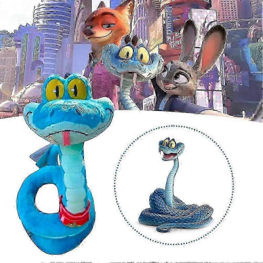 Zootopia Gary Snake Plush Doll Stuffed Animal Soft Toy Cute Gift for Girls