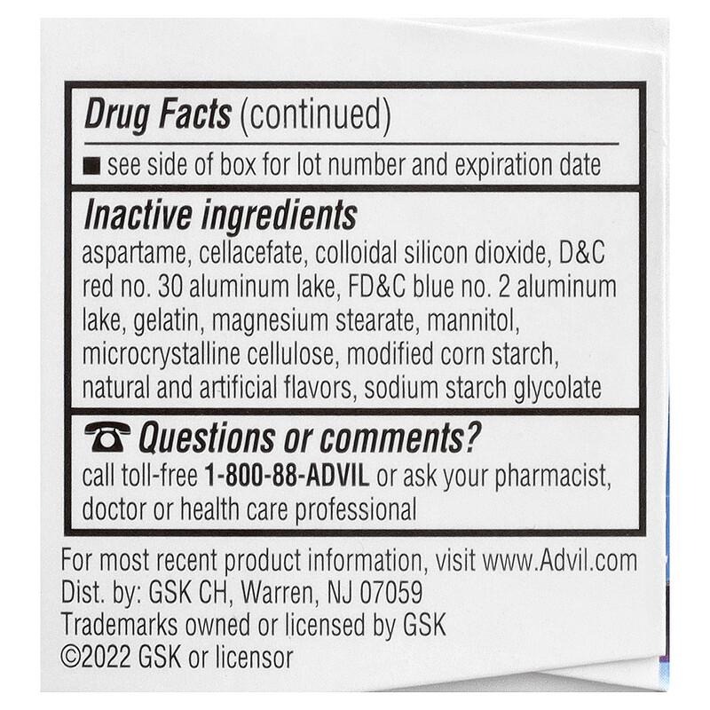 Junior Strength, Ibuprofen Tablets, Ages 2-11, Grape, 100 mg, 24 Chewable Tablets