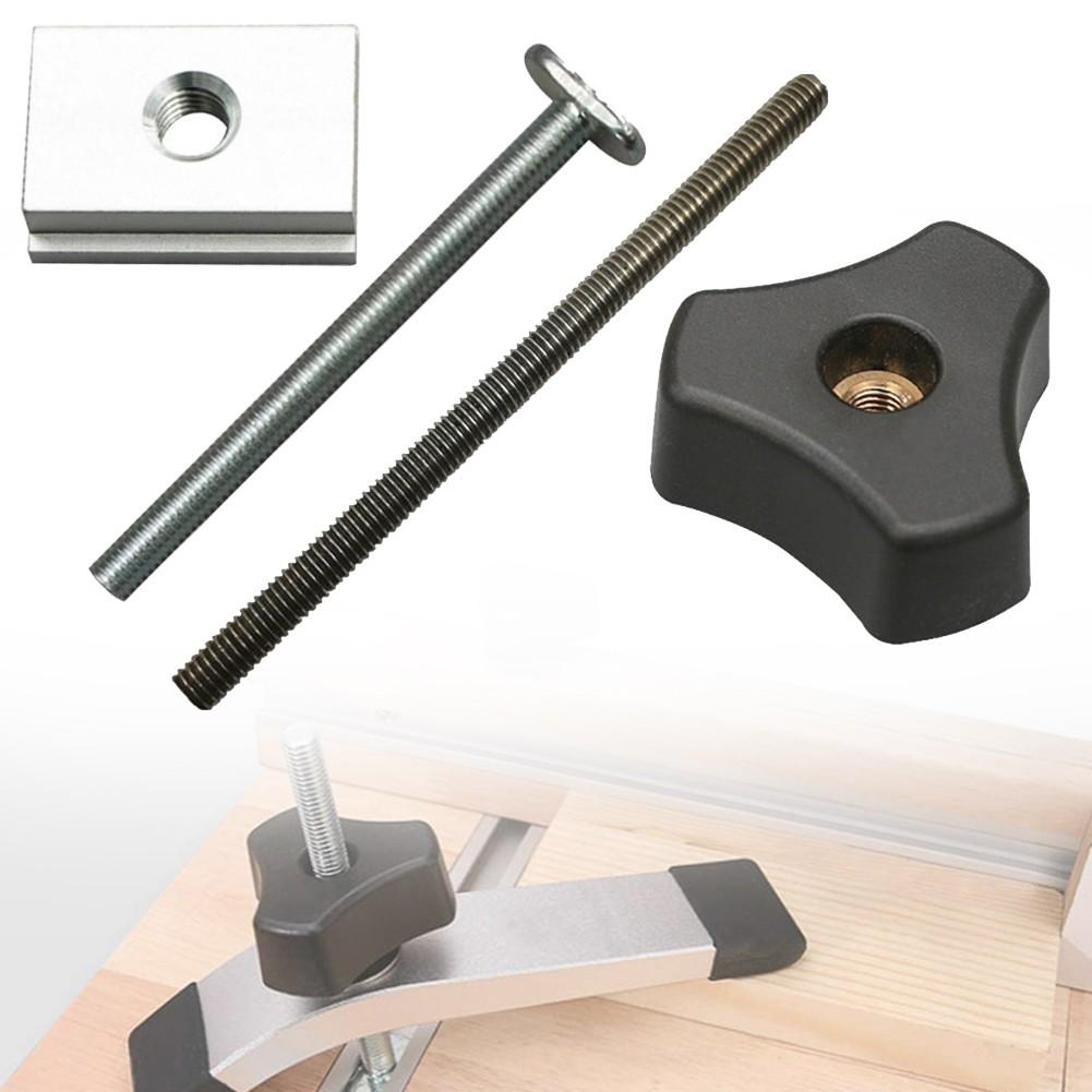 T-Slot Slider T-Track Jig For Woodworking M8 T-Track Accessories