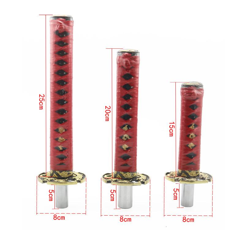 Universal 150 MM/200 MM/260 MM JDM Katana Samurai Schwert Schaltknauf Shifter Mit Adapter Schaltknauf schaltknauf