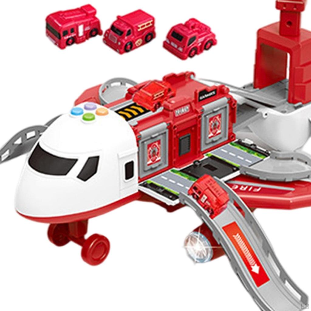 Toys Accessories Games Air Freighter Engineering Vehicles Set Distorted Scenes Inertia for