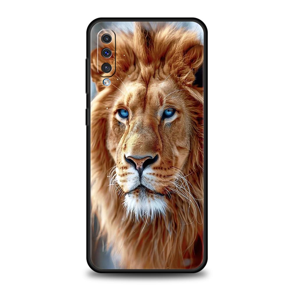 Lion King Animal Phone Case For Samsung A56 A36 A26 A24 A16 A14 A12 A32 A50 A70 A22 A30 A40 A34 A54 A42 A52 A04s A06 5G Cover