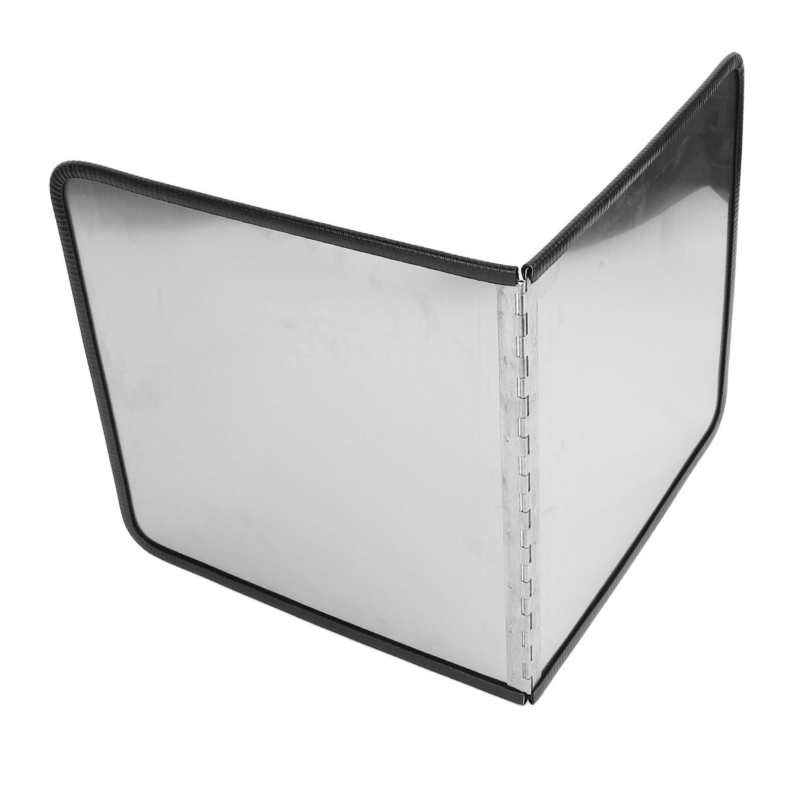 

Складаний захисний екран від бризок для плити з нержавіючої сталі 304, двосторонній, з антипригарним покриттям, захист від бризок олії для плити, кухонний фартух 40x40x30cm / 15.7x15.7x11.8in