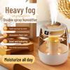 Silent Bedroom Humidifier for Pregnant Women & Babies - Large Mist Air Purifier for Small Rooms & 6 Air-Conditioned Spaces