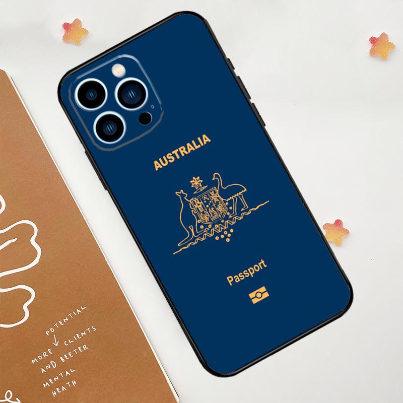 Australia Flag Case For iPhone 15 16 14 13 12 11 Pro Max Plus X XR XS 12 13 Mini Cover Accessories