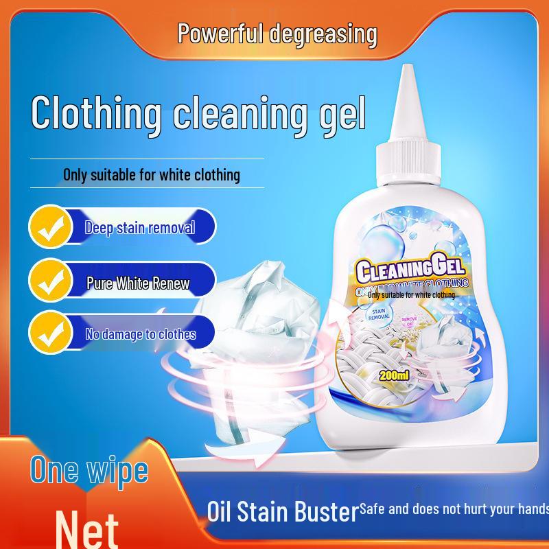 White Clothing De-Yellowing and Mold Stain Remover Bleach