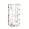 1pc Large Capacity Rotating Earring Stand, Jewelry Storage Box for Hanging Necklaces, Ear Clips, Commercial and Household Use