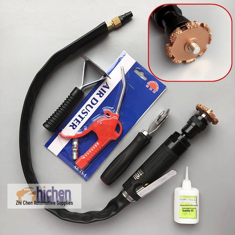 Tire Repair Low-Speed Pneumatic Grinder with Tungsten Steel Grinding Head