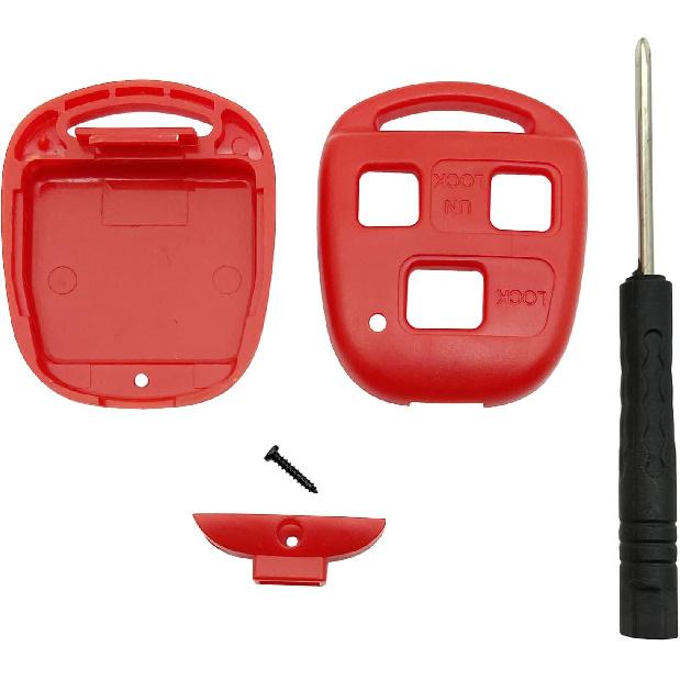 Replacement Key Fob Cover Fit for Lexus ES GS GX Is LS LX RX SC ES300 ES330 GS300 GS400 GS430 GX470 IS300 LS400 LS430 LX470 Keyless Entry Key Fob