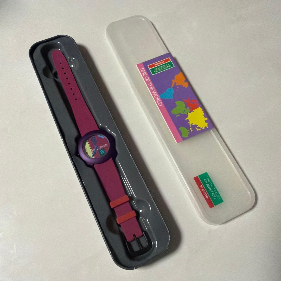 Used UNITED COLORS OF BENETTON by BULOVA watch