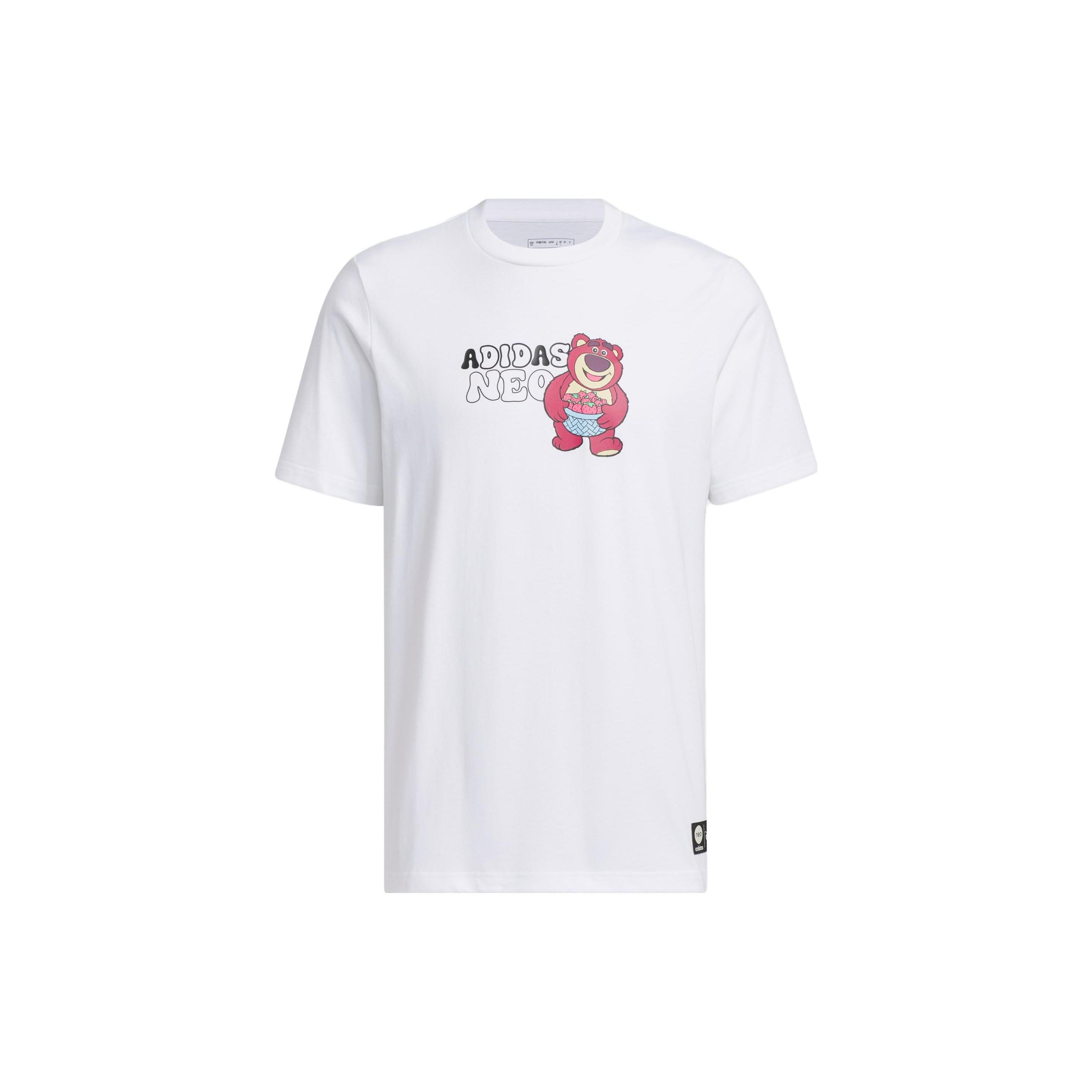 adidas Neo x Lotso T-Shirt White Red Men s IP4027 XL