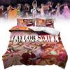 Character Swift Taylor Pattern Print Duvet Cover Pillowcase Set Bedroom Bedding