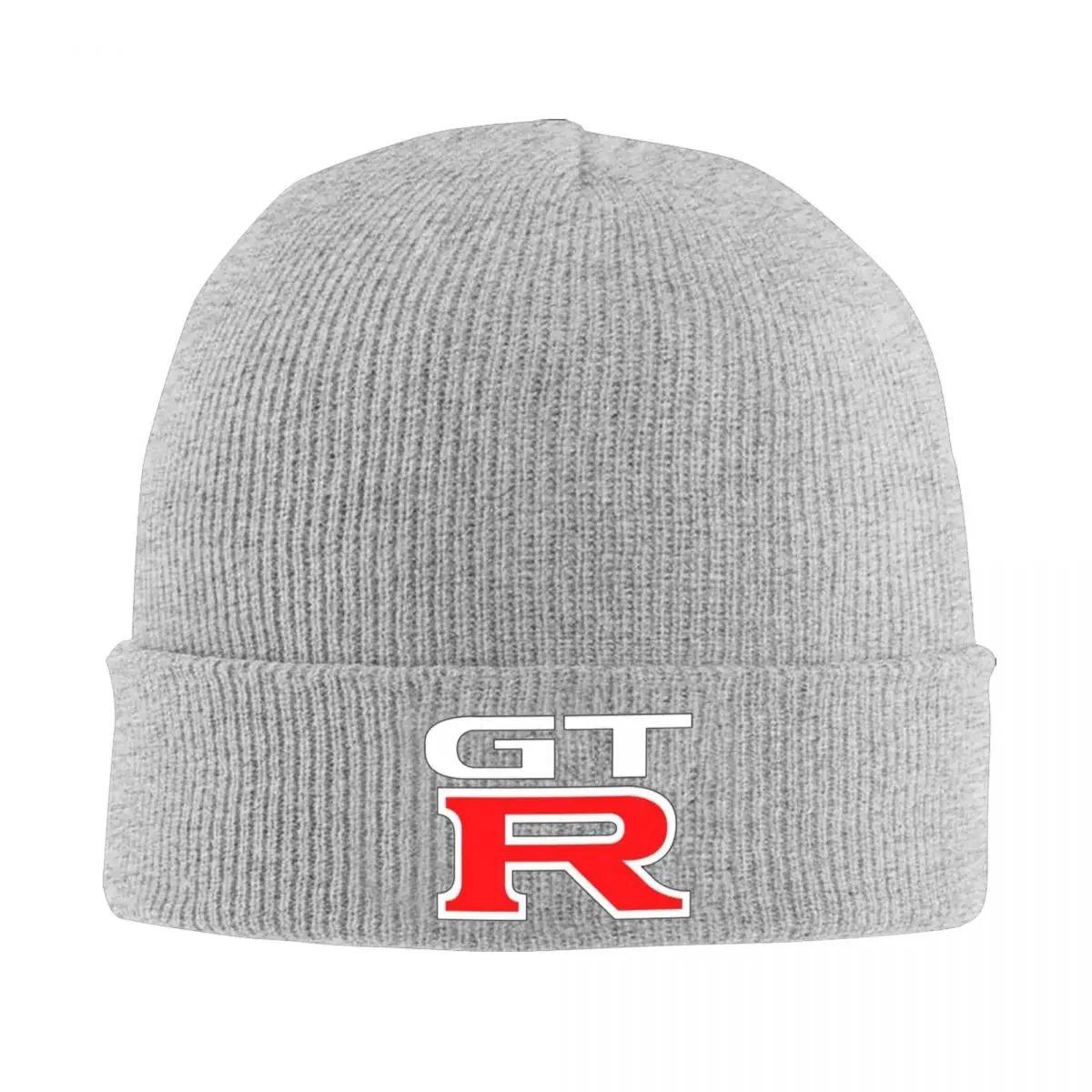 New GTR Letter Embroidery Beanie Hats Trendy Caps Unisex Women Unisex Hippie Knitting Hat Autumn Winter Graphic Head Wrap Bean