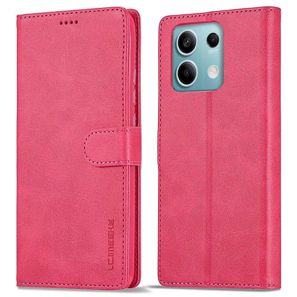 LC.IMEEKE For Xiaomi Redmi Note 13 5G Case Flip Leather Wallet Stand Phone Cover