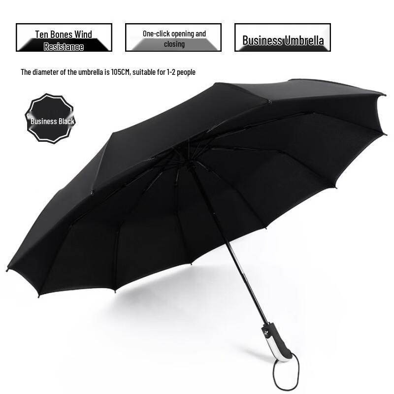 Fully Automatic 10-Rib Folding Umbrella