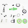 High Quality Bike Fans Boy Toys Zinc Zinc Alloy Model Toys Finger BMX Spare Tire Finger Bicycle Mini Bike