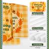 2/4/6pcs set Kitchen Towels Autumn Thanksgiving themed mapleHand Towels Christmas Decorations for Home Noel Dish Towels Gifts