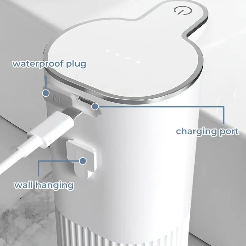 360ML Wall-Mounted 4 Levels Adjustable Electric Intelligent Automatic Sensor Soap Dispenser Hand Dish Sanitizer Washing Machine