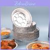 Disposable Aluminum Foil Food Container For Baking And Grilling With Microwave Safe Design For Home Use