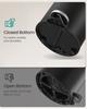 SONGMICS Bathroom Pedal Bin, 1.6 Gallon (6 L) Steel Toilet Bin with Soft-Close Lid, Inner Bucket, for Waste, Bedroom, Ink Black