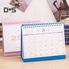 2025 Small Desk Calendar Standing Flip Desktop Calendar Monthly Planner Time Management Organizer for Home Office School