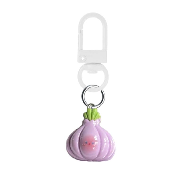 Practical Lovely Vegetable Keychain Personalize Backpack Charm For Students Daily Use Items