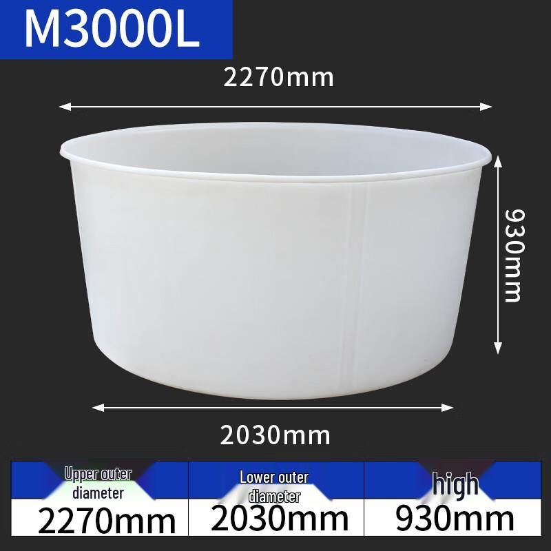 Baidehui Heavy-Duty PE Storage Barrel