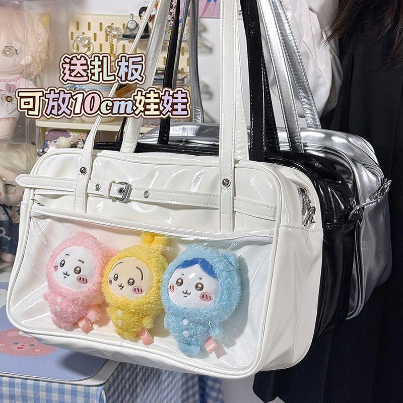 New Cute Dolls Bag Preppy Style Jk Uniforms Shoulder Bag Japanese Harajuku Y2K Ita Bag Student Crossbody Bag Ulzzang Itabag