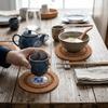 Handcraft Coaster Breathable Hollow Anti Scald Mat Heat Dissipation Tea Set Pad  Tea Table