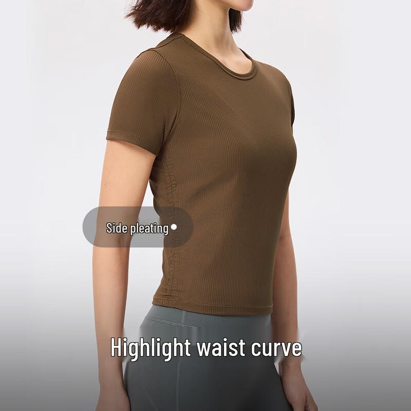 Keep Women's Slim-Fit Short-Sleeve Yoga T-Shirt